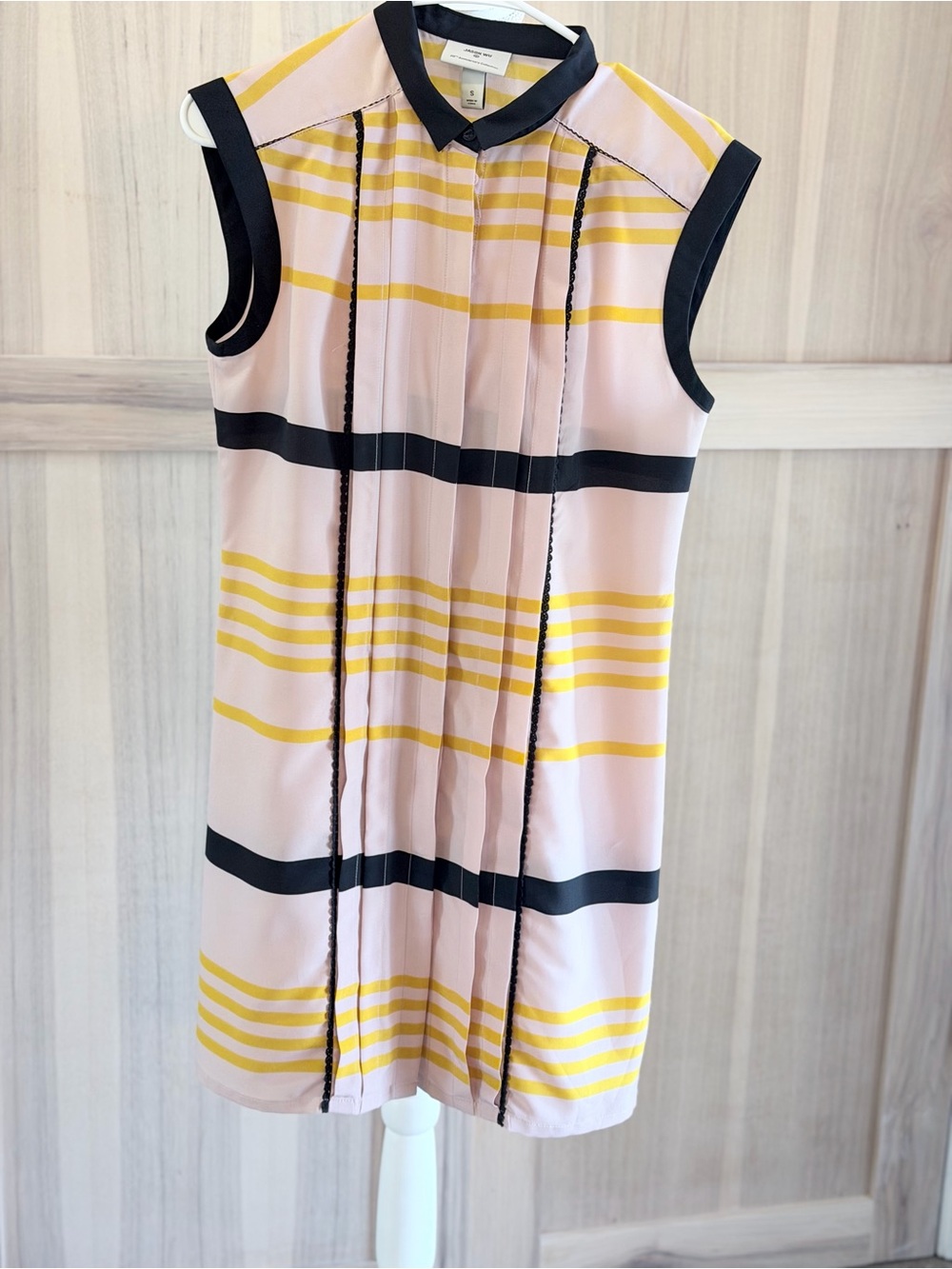 Jason Wu (For Target) Sleeveless Front Pleated Shift Dress. Women’s Sz-S Blush - Picture 2 of 7